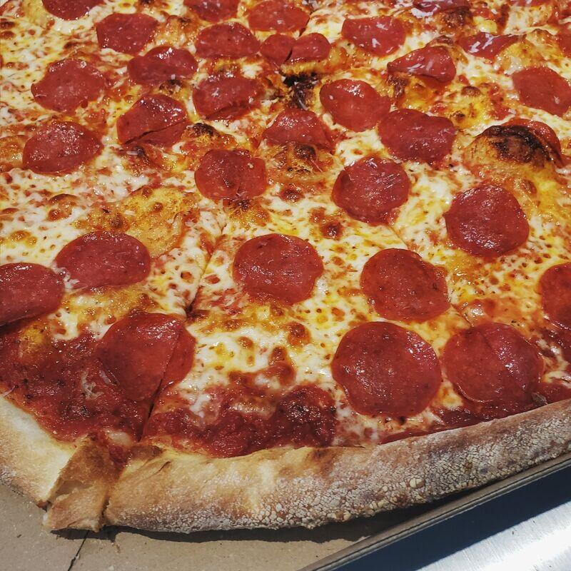 18" Flat Pepperoni 